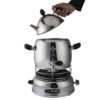 Machine à thé samovar à gaz avec théière design moderne 5 litres