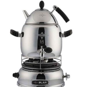 Machine à thé samovar à gaz avec théière design moderne 5 litres