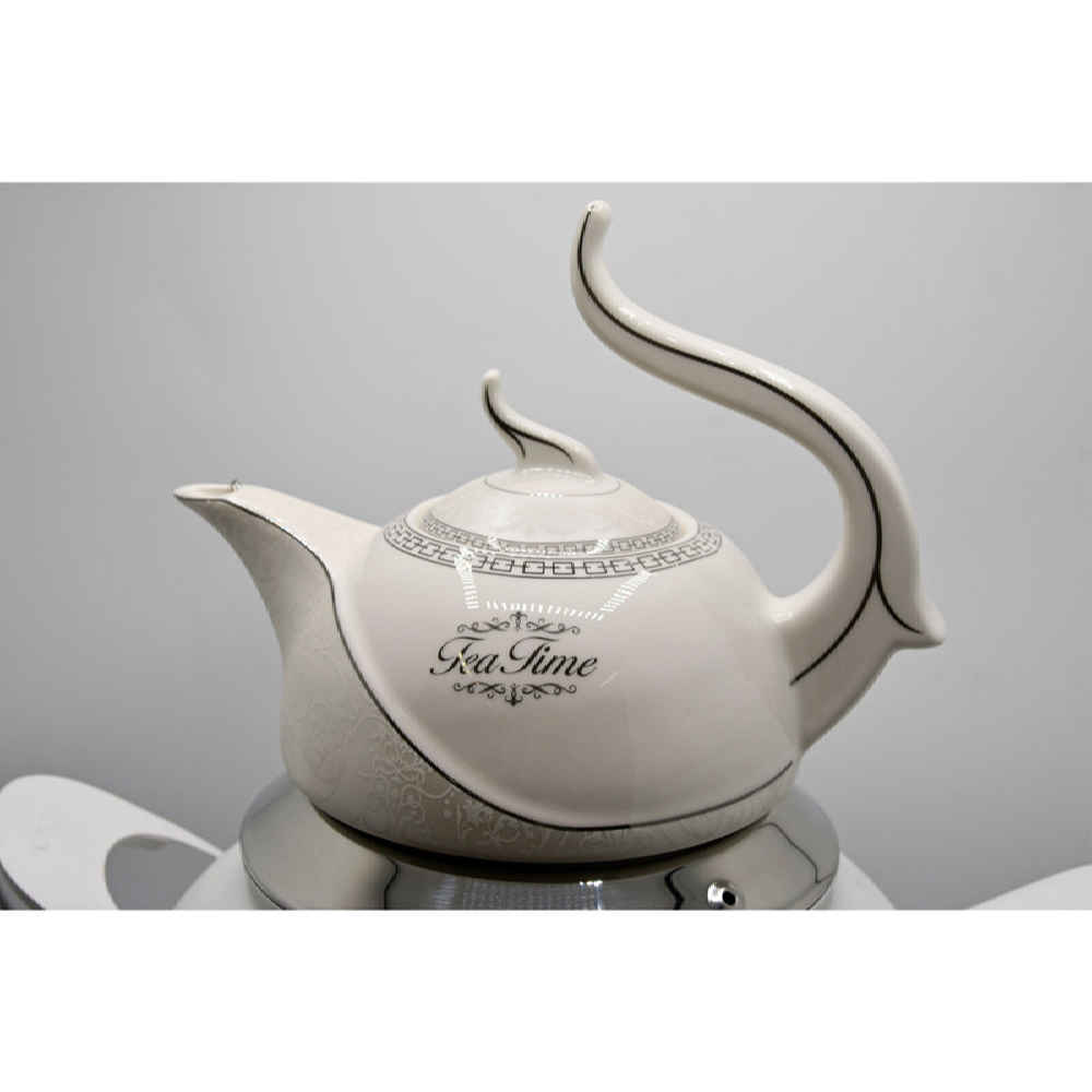 Machine à thé samovar à gaz avec théière design moderne 5 litres