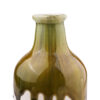 Vase en poterie décoratif fait main avec design à glaçage dégoulinant Ahoora