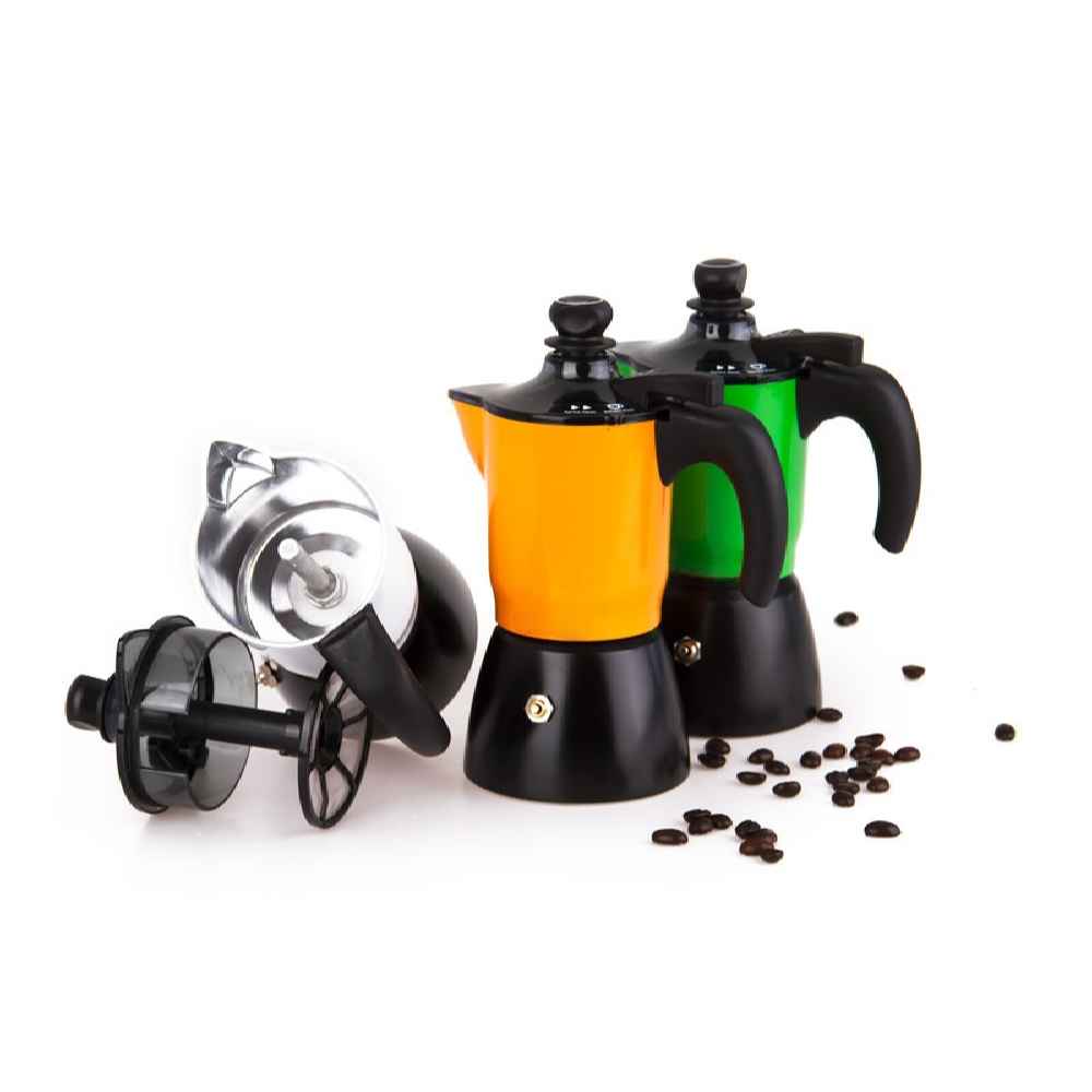 Cafetière Italienne Moka pour Espresso – Capacité 3 Tasses Presse Française
