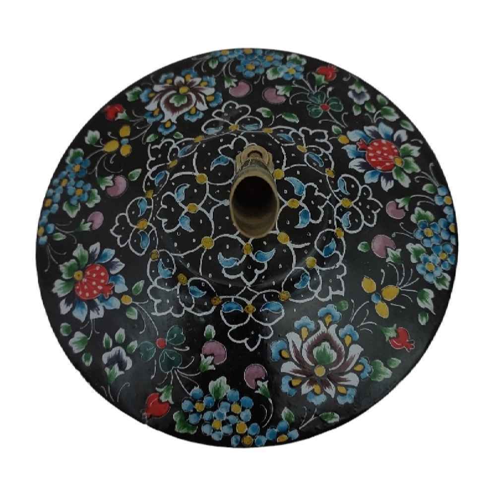 Porte-stylo en cuivre persan pour bureau – Émaillage Minakari