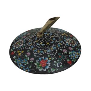 Porte-stylo en cuivre persan pour bureau – Émaillage Minakari
