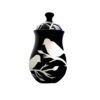 Pot de stockage en porcelaine - Rangement élégant pour café, thé, et plus, Oiseau (7x)