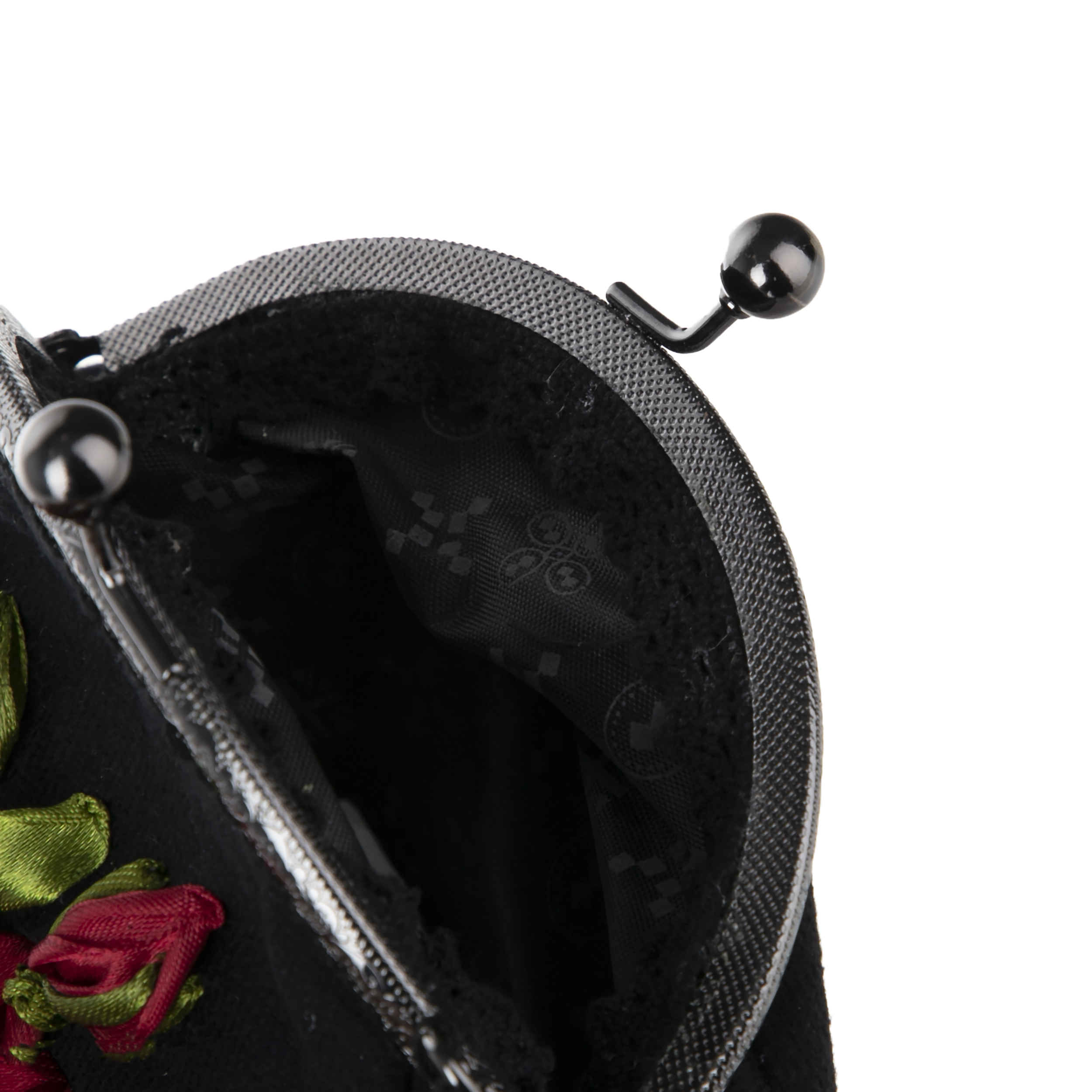 Pochette en broderie de ruban – Velours avec design Tahoora