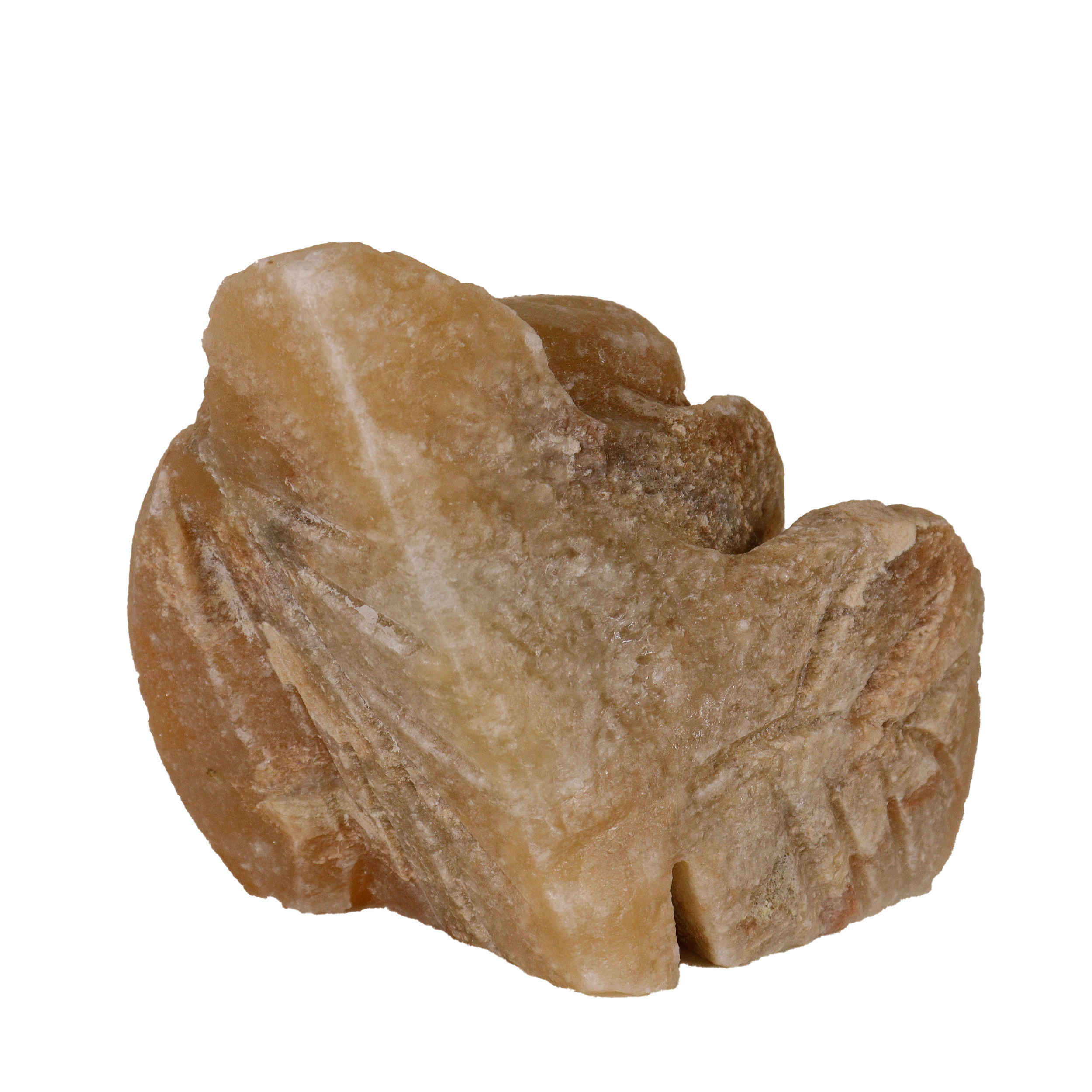 Lampe de sel persan fleur – design Sarvin fait main