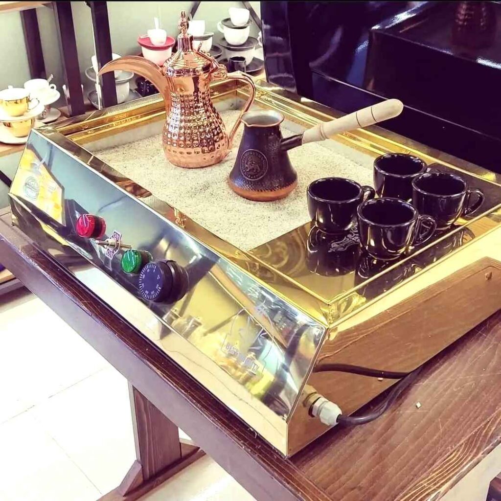 Machine à Café Turc sur Sable Commerciale pour Cafés