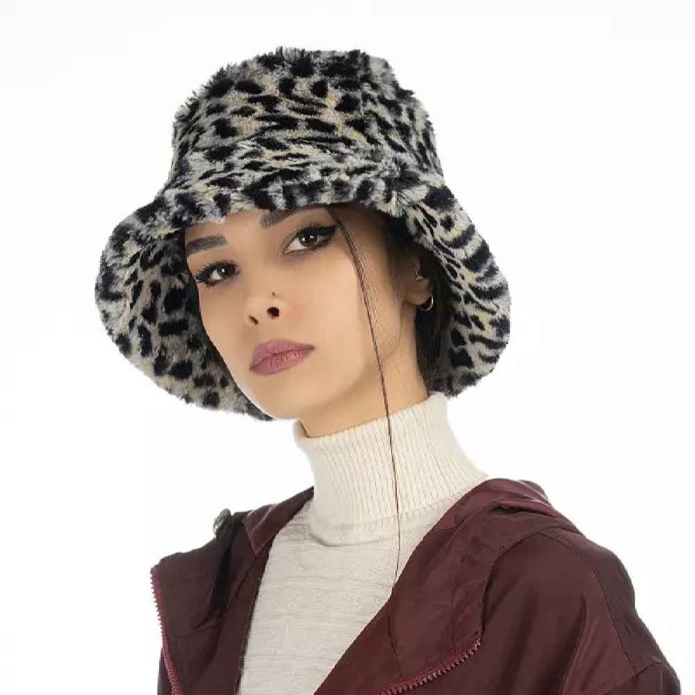 Chapeau seau d’hiver pour femmes – Modèle Leo