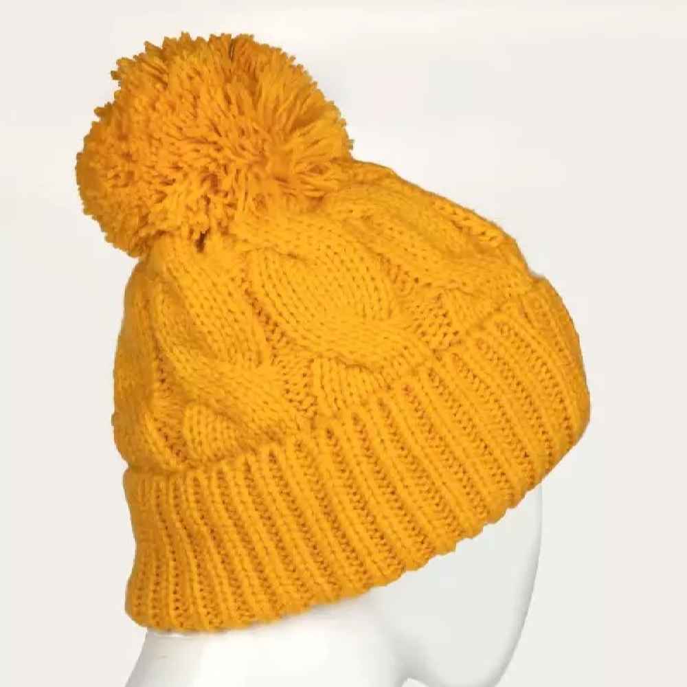 Bonnet d’hiver en tricot pour femmes – Modèle Bulles