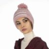 Bonnet d'hiver en tricot pour femmes - Modèle Lignes