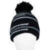 Bonnet d'hiver en tricot pour femmes - Modèle Lignes