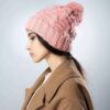 Bonnet d'hiver en tricot pour femmes - Modèle Épais