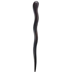 Bâtonnet de cheveux en bois fait main Design Matter Courbé Grande Taille