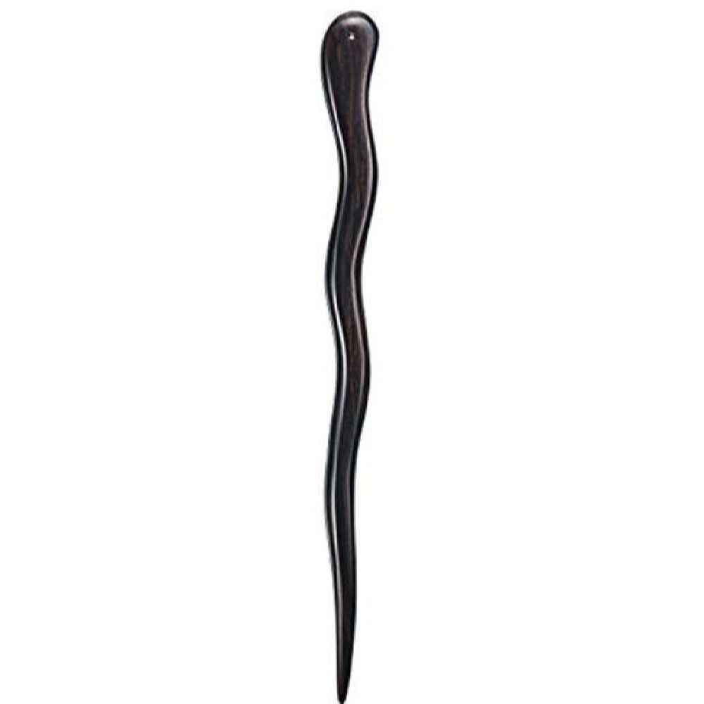 Bâtonnet de cheveux en bois fait main Design Matter Courbé Grande Taille