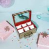 Wooden Watch Box - 6 Slots, Inspired by Persian Elegance