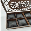 Wooden Watch Box with 6 Slots and Watch Pillows