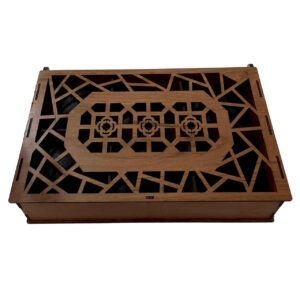 Wooden Watch Box with 6 Slots and Watch Pillows