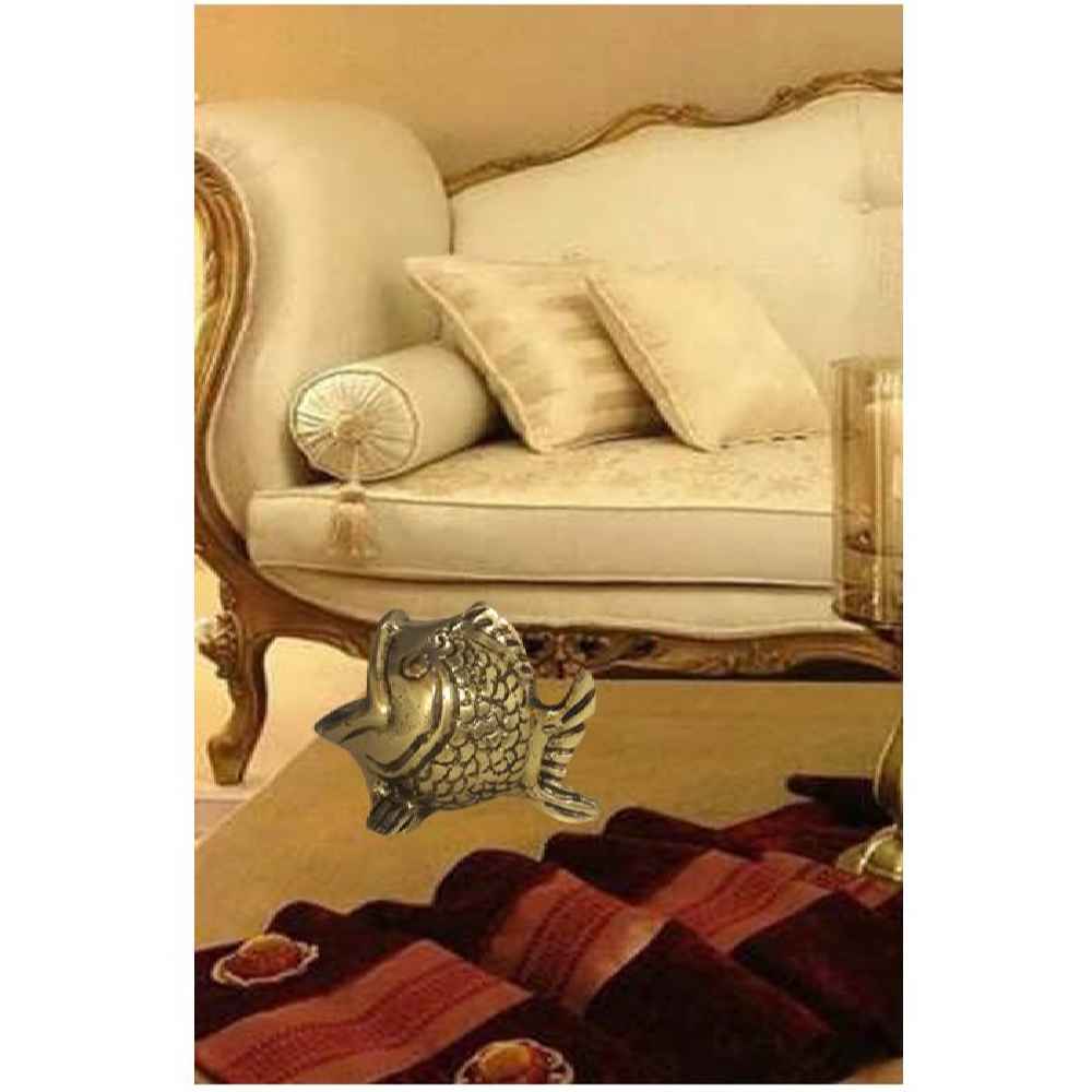 Cendrier en laiton fait main – Design artistique de poisson