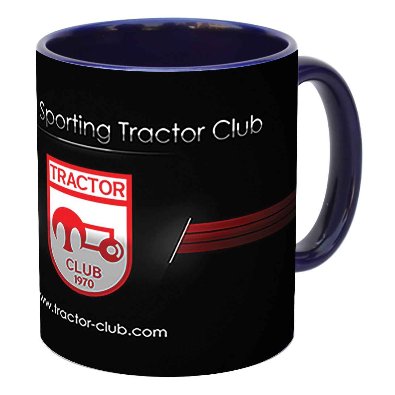 Mug de Supporter - Logo du Club de Football Tractor Noir