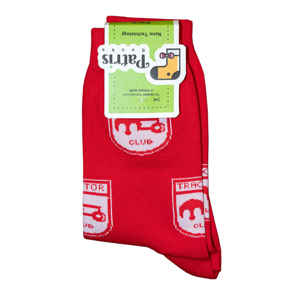 Chaussettes mi-hautes avec logo de club de football Tractor pour enfants