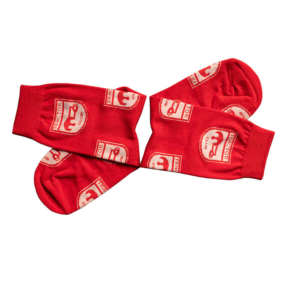 Chaussettes mi-hautes avec logo de club de football Tractor pour enfants