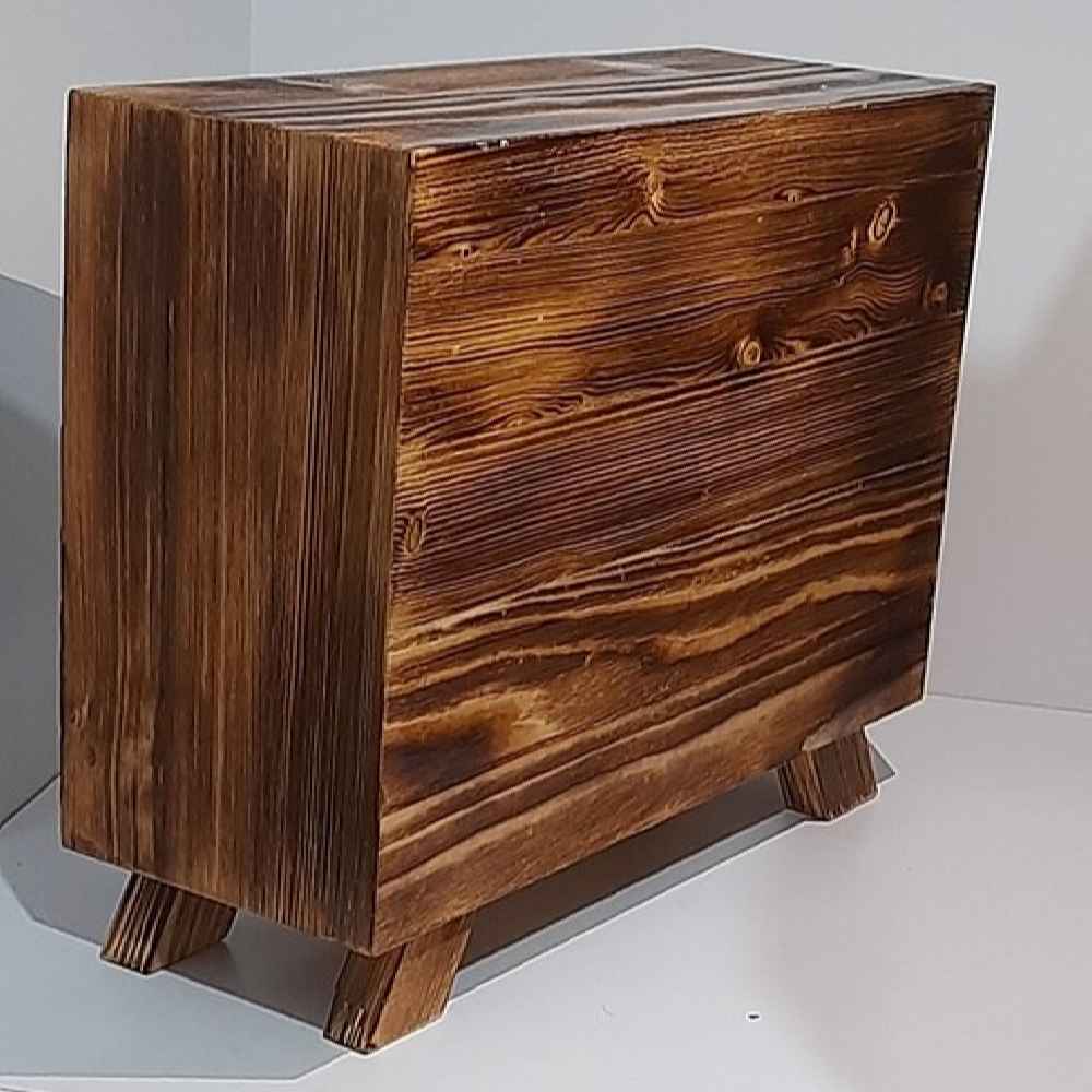 Boîte en bois élégante – Solution de rangement stylée avec 23 tiroirs en plastique