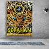 Foolad Mobarakeh Sepahan Football Club Fan Wall Tapestry