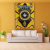 Foolad Mobarakeh Sepahan Sport Club Fan Wall Tapestry