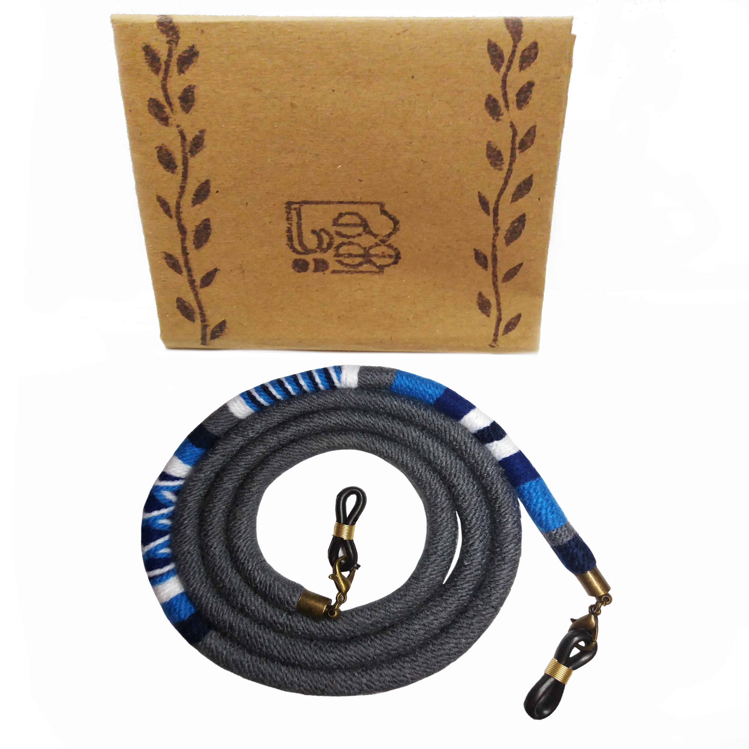 Sangle de lunettes – Design en fibre de coton pour la lecture