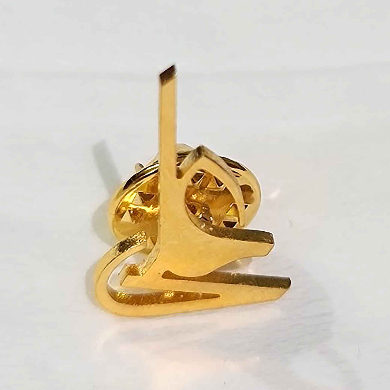 Superbe broche en métal islamique ornée du nom d’Imam Ali