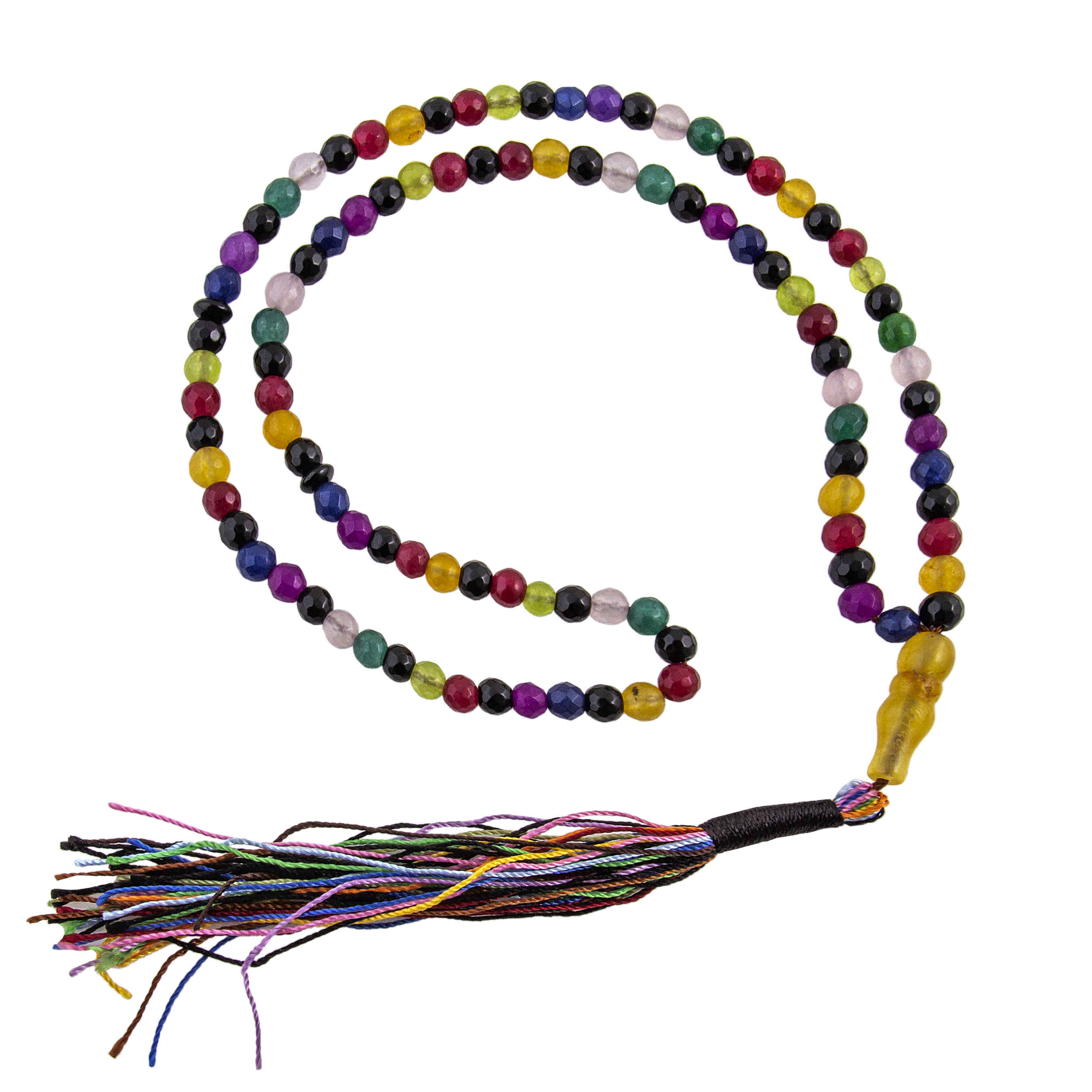 Chapelet islamique en agate “Umm al-Banin” avec 101 perles