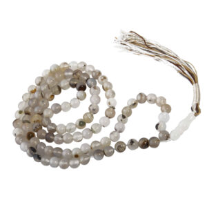 Chapelet islamique Sulemani Hakik gris – 101 perles de prière