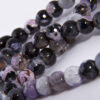 Chapelet islamique en agate violette avec 101 perles