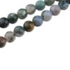 Chapelet islamique en agate turquoise avec 33 perles