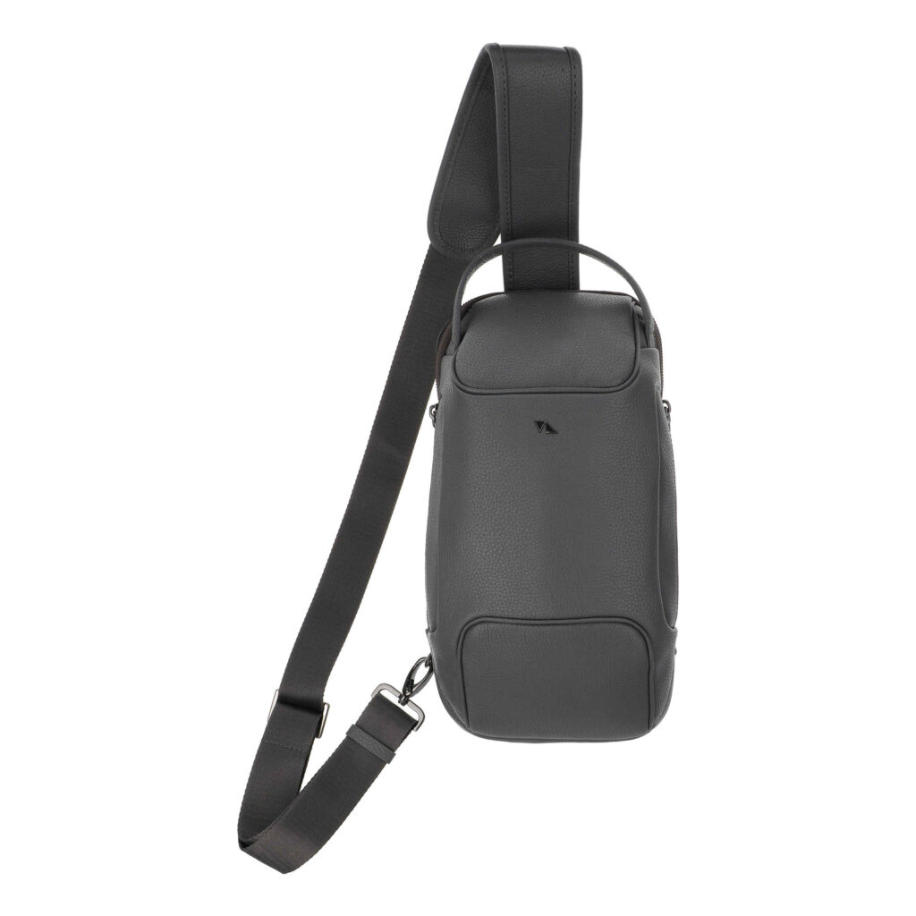 Sac bandoulière en cuir luxueusement fabriqué à la main pour hommes et femmes