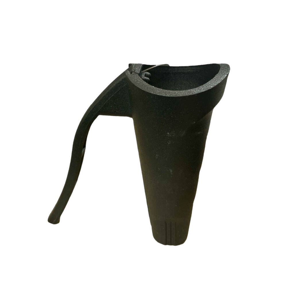 Casse-noix ergonomique – Ouvre-noix en métal noir avec poignée antidérapante