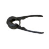 Casse-noix noir pour noix – Ouvre-noix durable avec poignée ergonomique