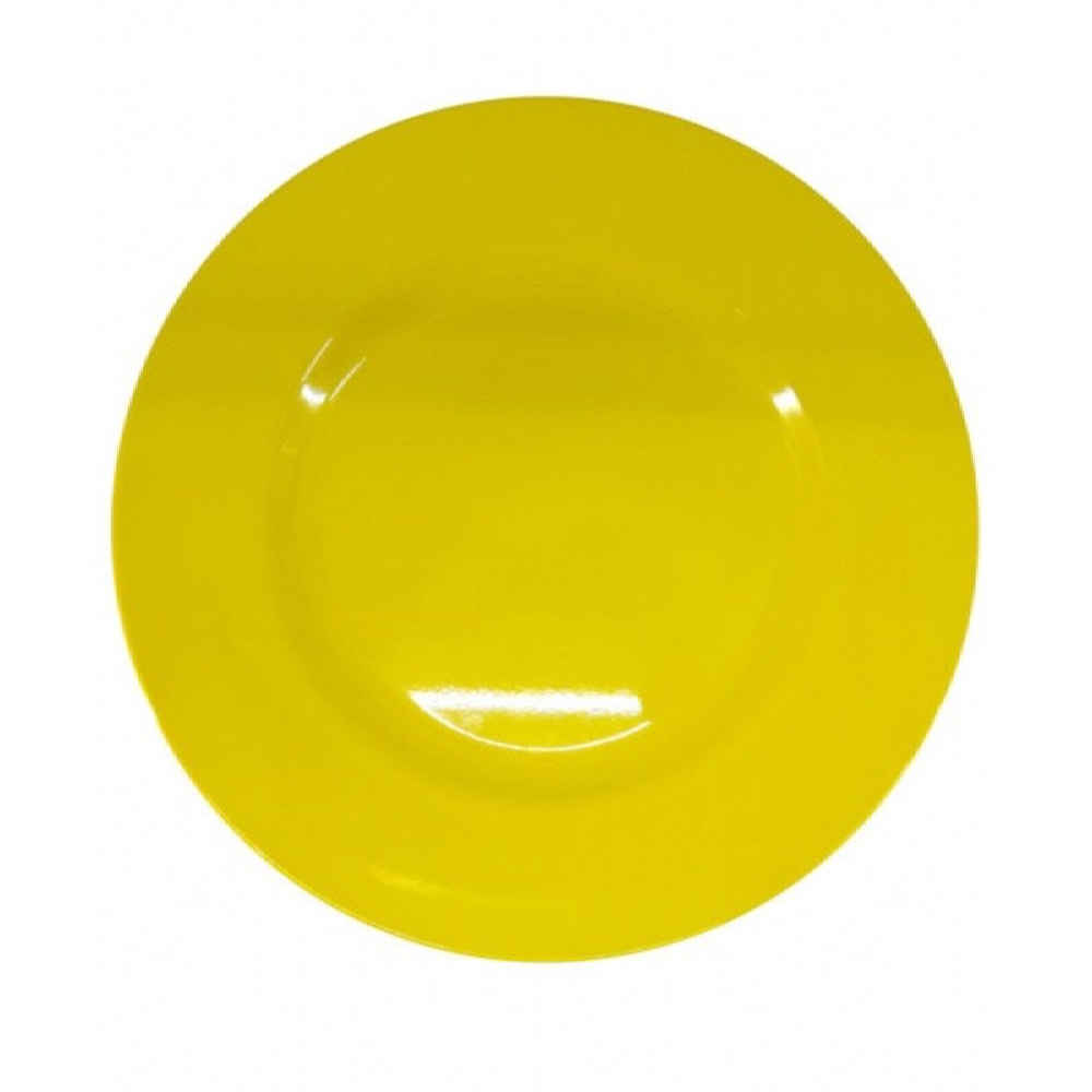 Ensemble d’Assiettes en Mélamine, Compatible Lave-vaisselle pour Usage Quotidien, Pack de 6