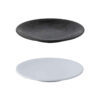 Ensemble d'Assiettes en Mélamine, Compatible Micro-ondes pour Usage Quotidien, Pack de 3