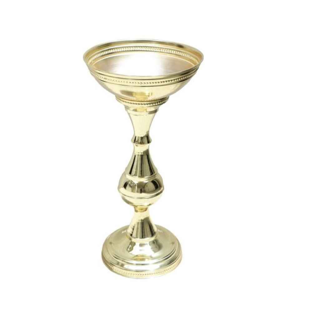 Présentoir de Sol en Métal pour Bols – Noix et Épices Modèle Doré