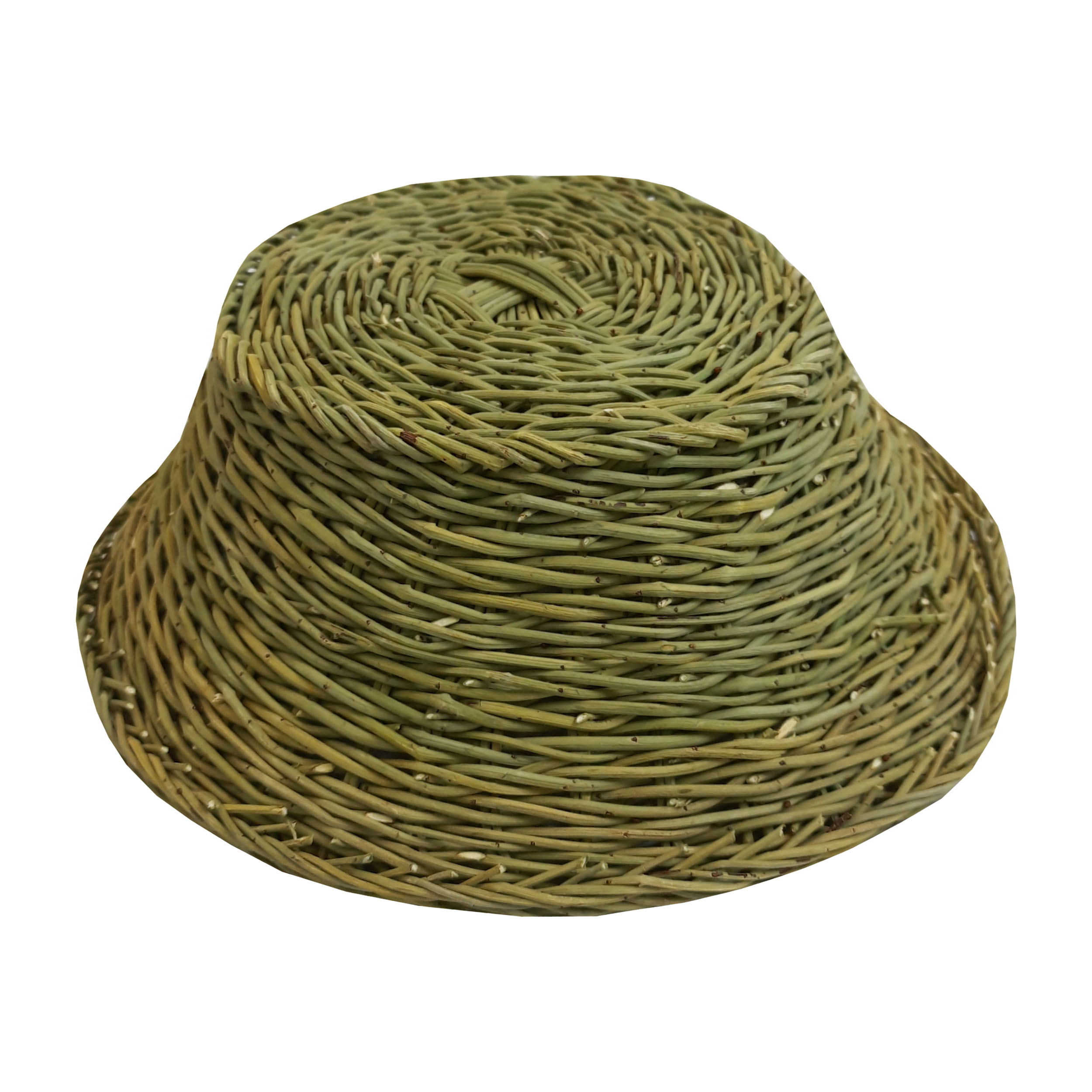 Panier en Osier Tressé avec Couvercle – Idéal pour l’Organisation à la Maison