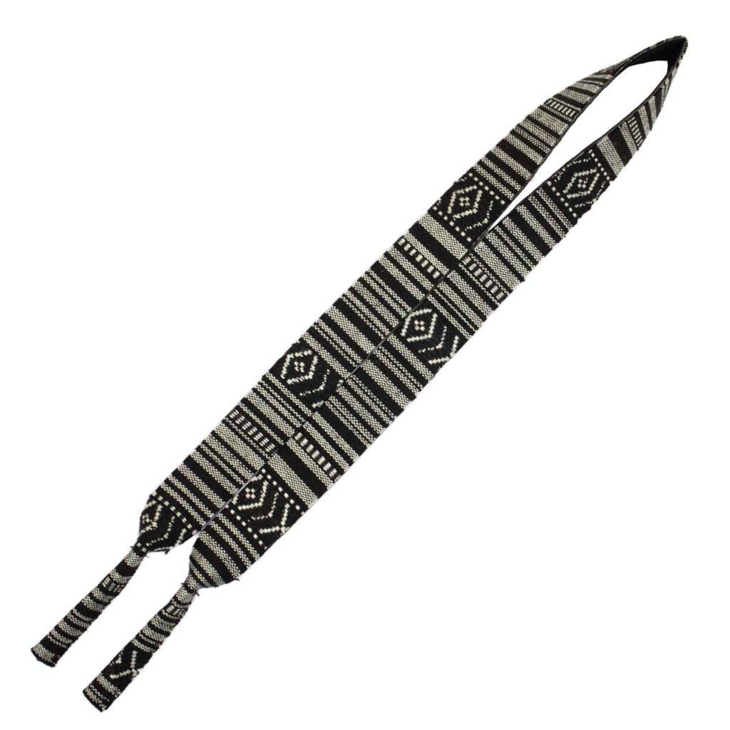 Sangle de lunettes – Design en tissu néoprène rayé