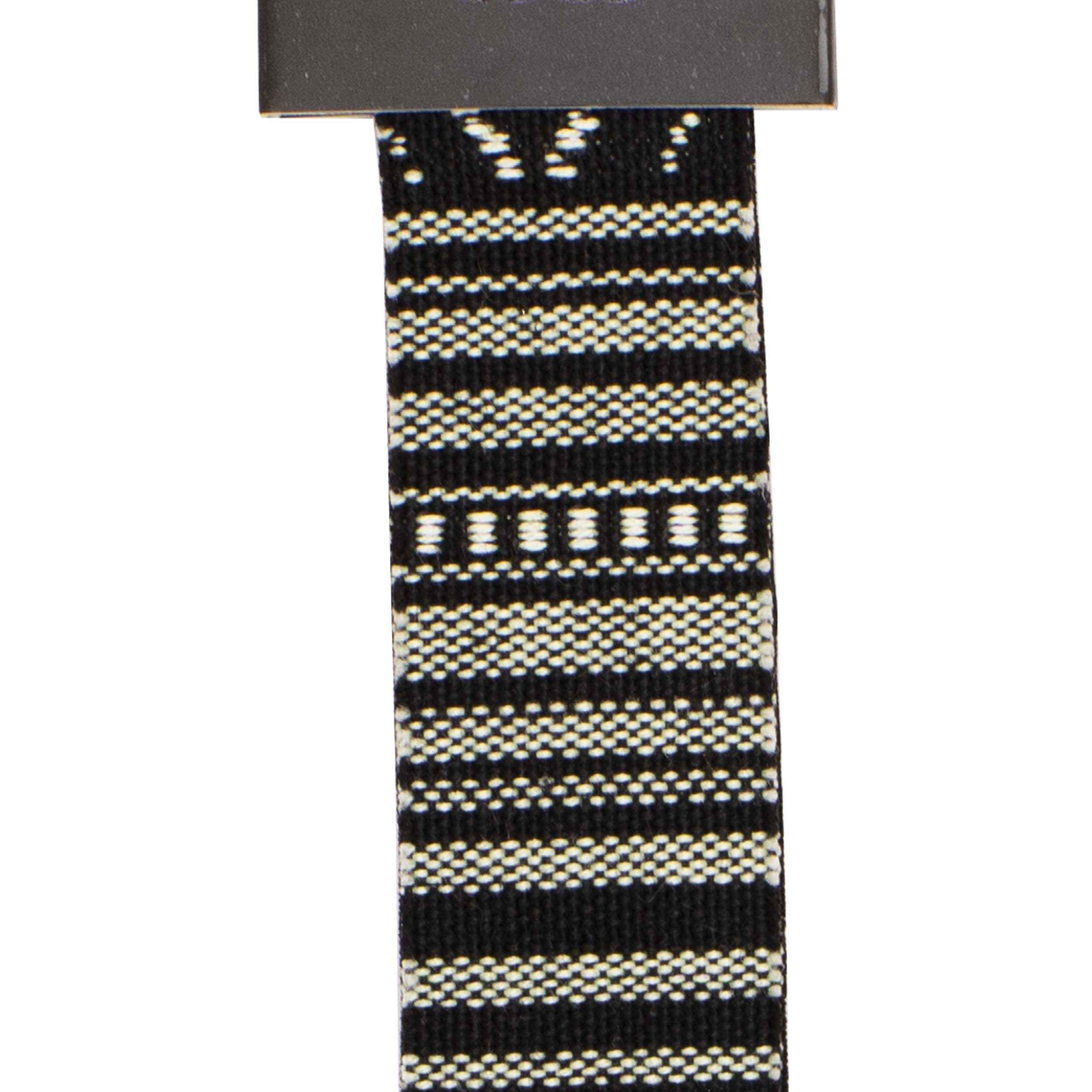 Sangle de lunettes – Design en tissu néoprène rayé