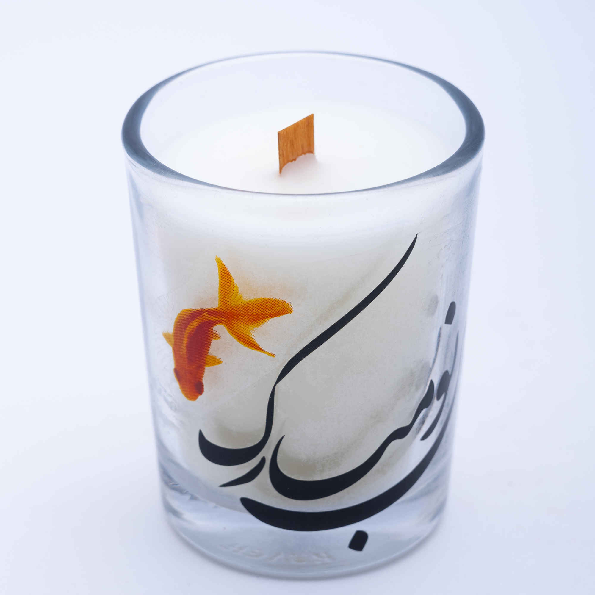 Bougie parfumée en pot – Design Sale No pour la table du Nouvel An (x2)