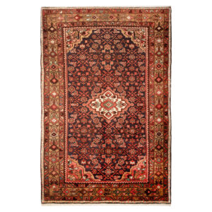 Tapis persan noué à la main chef-d’œuvre Zanjan style traditionnel