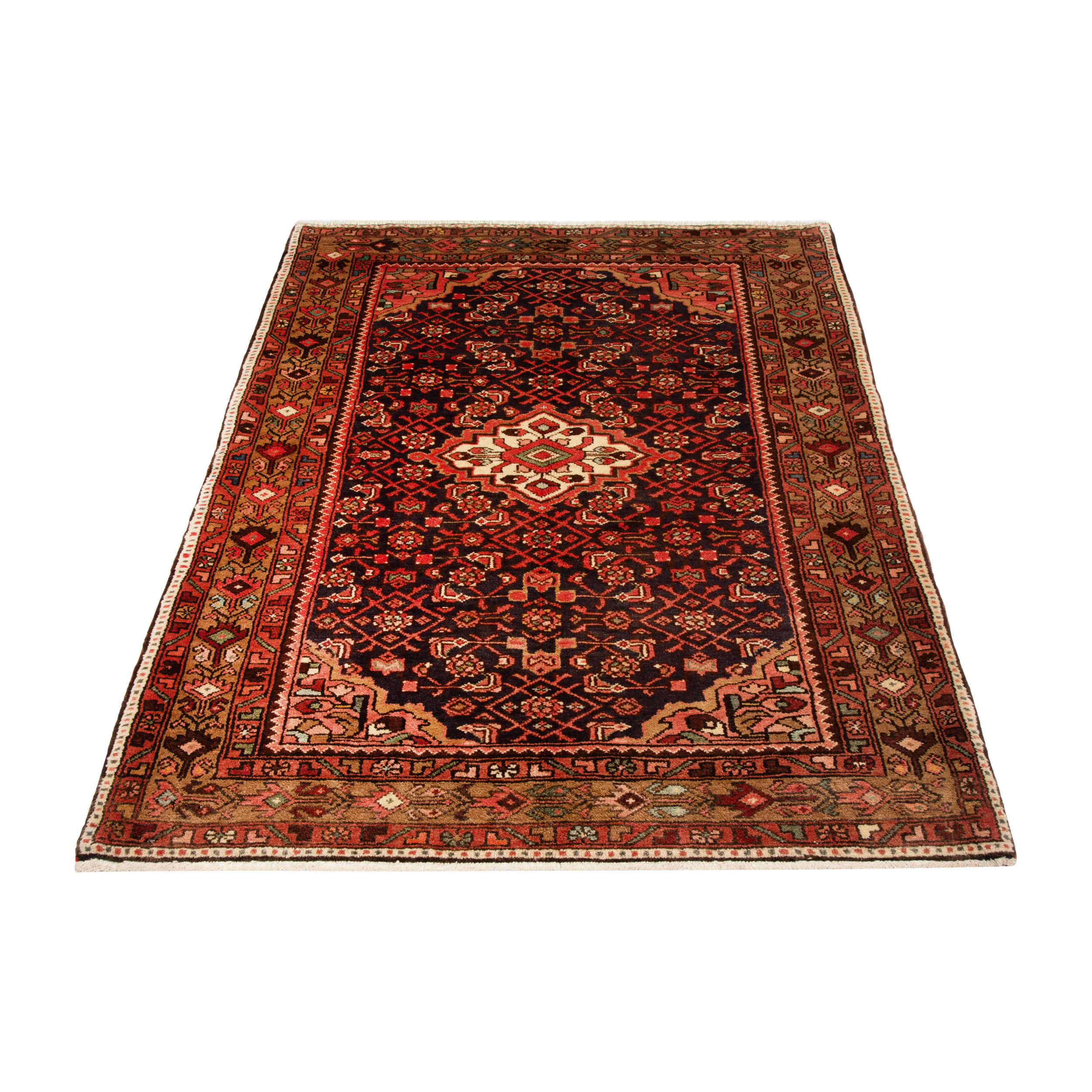 Tapis persan noué à la main chef-d’œuvre Zanjan style traditionnel