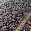Tapis persan noué à la main chef-d'œuvre Zanjan floral Behesht