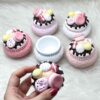 Boîte à bijoux en polyester avec design gourmand modèle Macaron