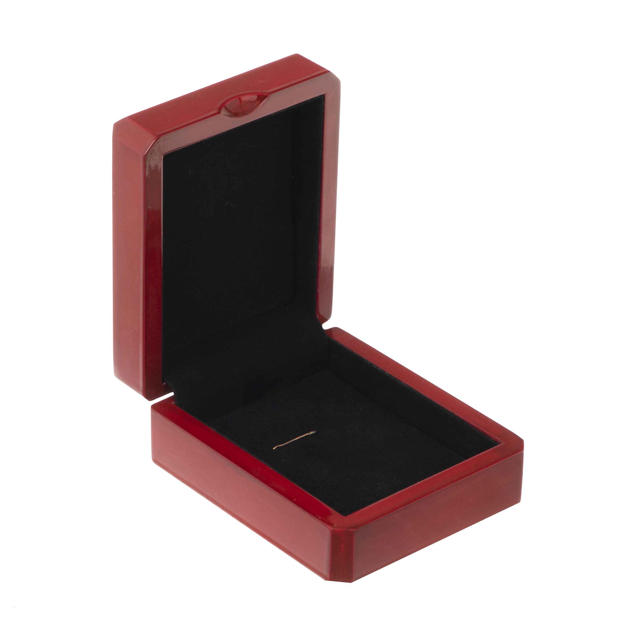 Boîte à bijoux en polyester avec motif bois modèle Vida