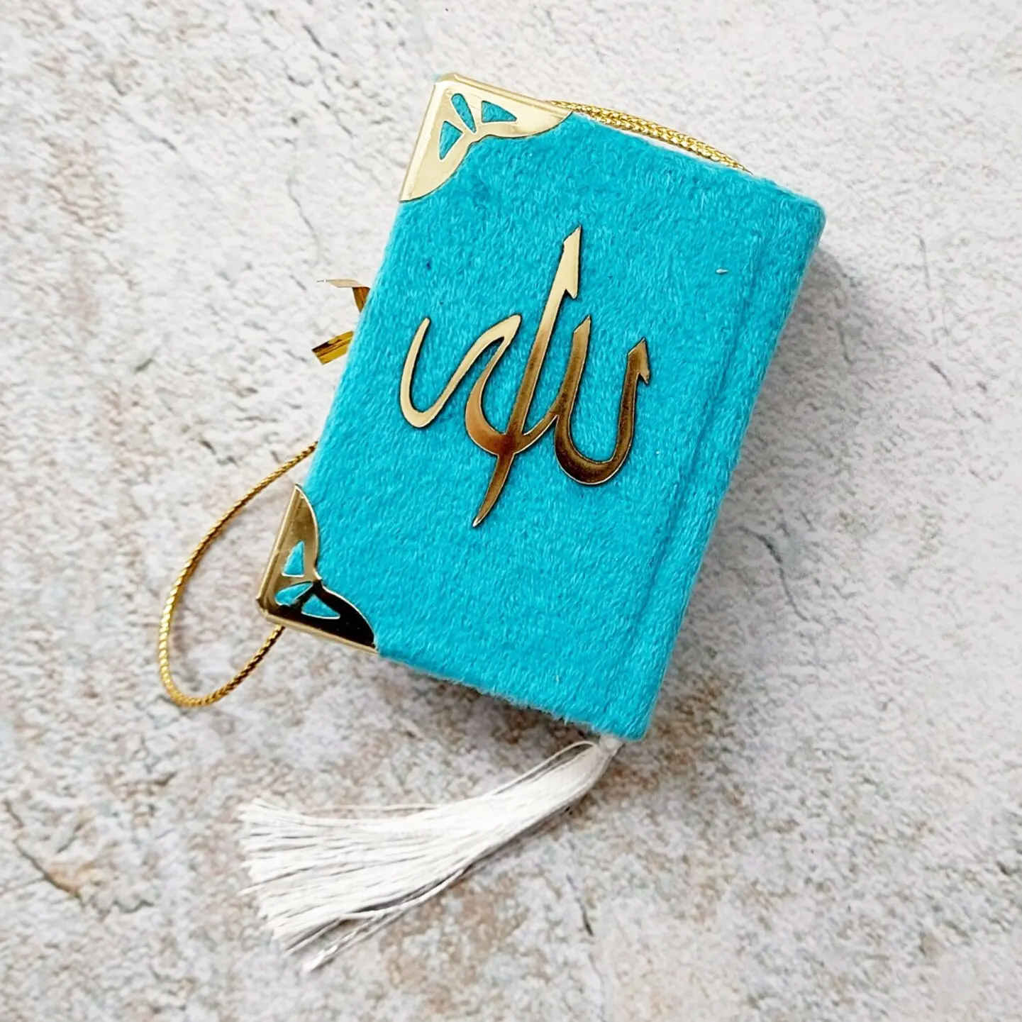 Coran Arc-en-Ciel avec Couverture en Cuir & Script Uthman Taha – Édition Colorée et Éblouissante